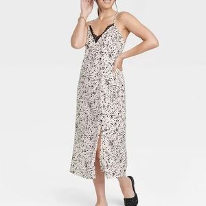 A NEW DAY // Printed Slipdress